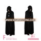 Halloween Party Black Hooded Cloak Adult Death Reaper Demon Vampire Costumes